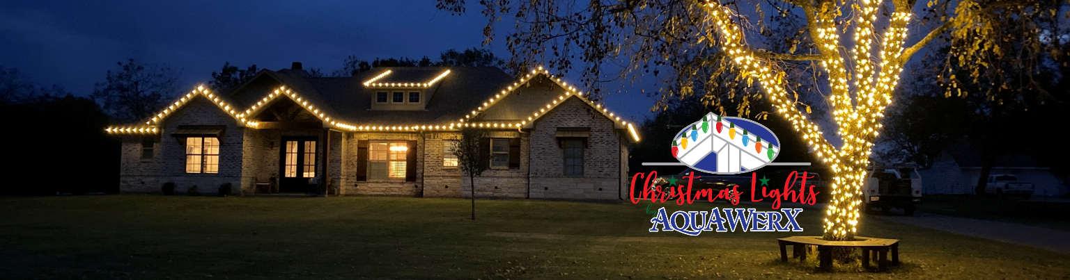 Christmas Lights Installation in Waco Texas