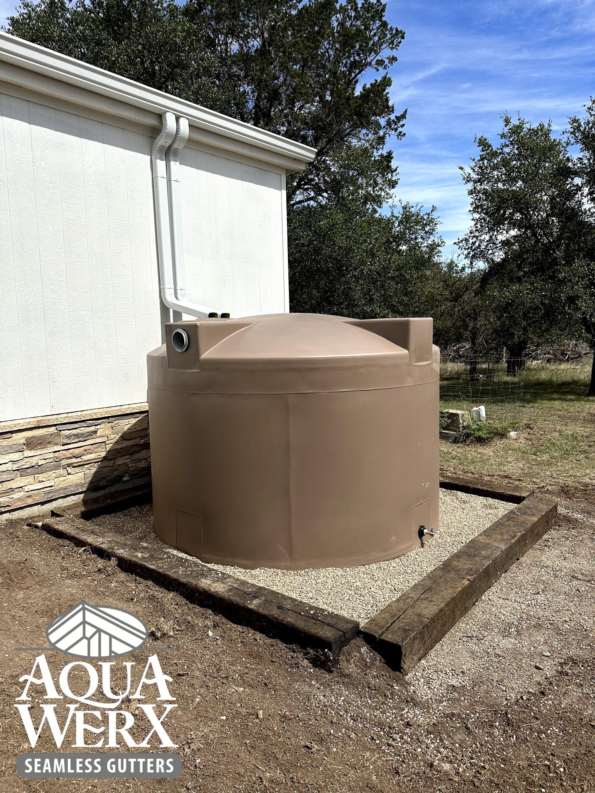 Texas Rainwater Tanks - Aquawerx Gutters