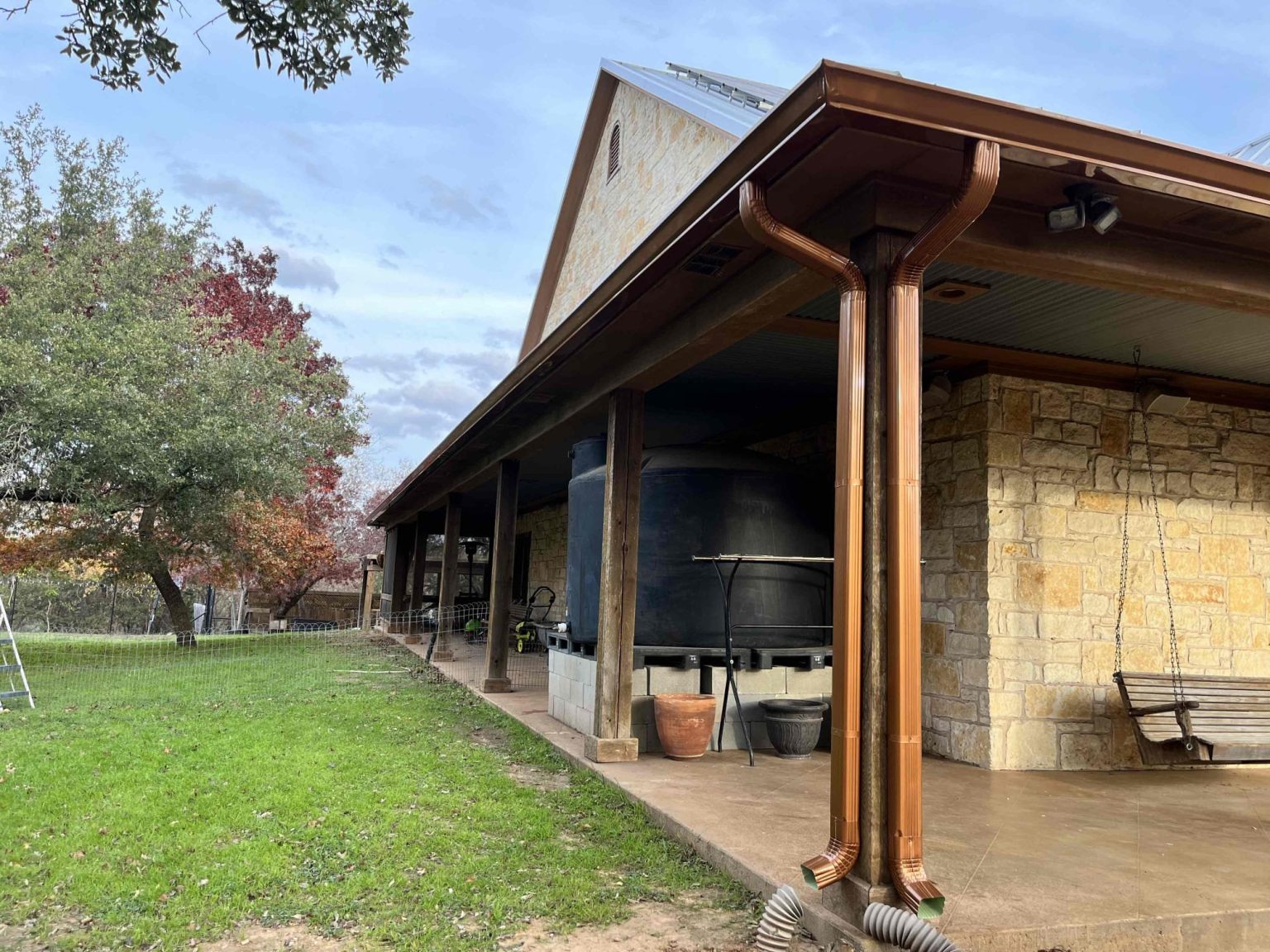 Gutter Colors and Options in Waco Aqua Werx